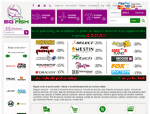 Tablet Screenshot of bigfish.ro