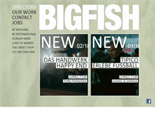 Tablet Screenshot of bigfish.de